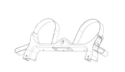 CLUB CAR ASM-BAG HOOP - Part: 102504001