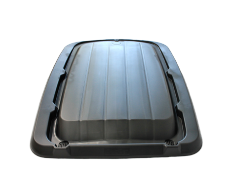 CLUB CAR 2 Passenger Canopy with Handles - Black - Part: 104008003