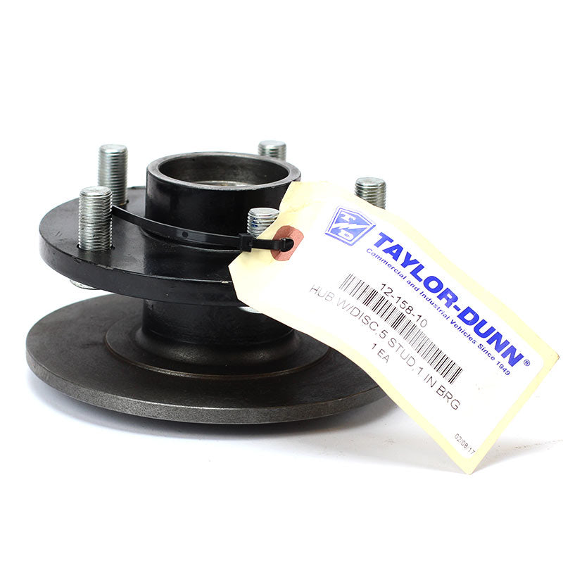 12-158-10 Taylor-Dunn HUB,W/DISC,5 STUD,1 IN BRG