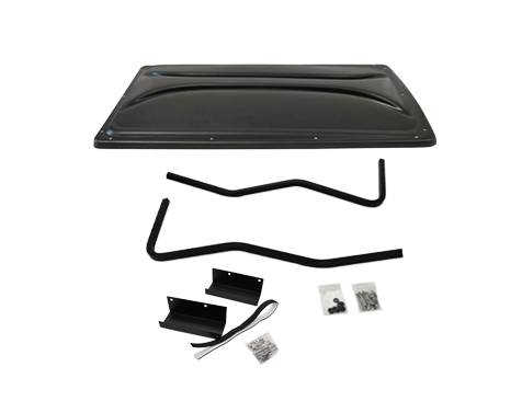 CLUB CAR 4 Passenger Onward Canopy - Black - Part: 47570464001