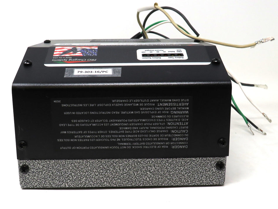 TA79-303-16/PC CHARGER, 36V,25A, ON BOARD
