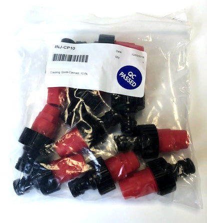 INJ-CP10 - Quick-Connect Input Coupling for Water Injectors (10 pack)