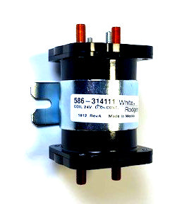 72-501-43 Taylor-Dunn SOLENOID,SPDT 24V,200 AMP