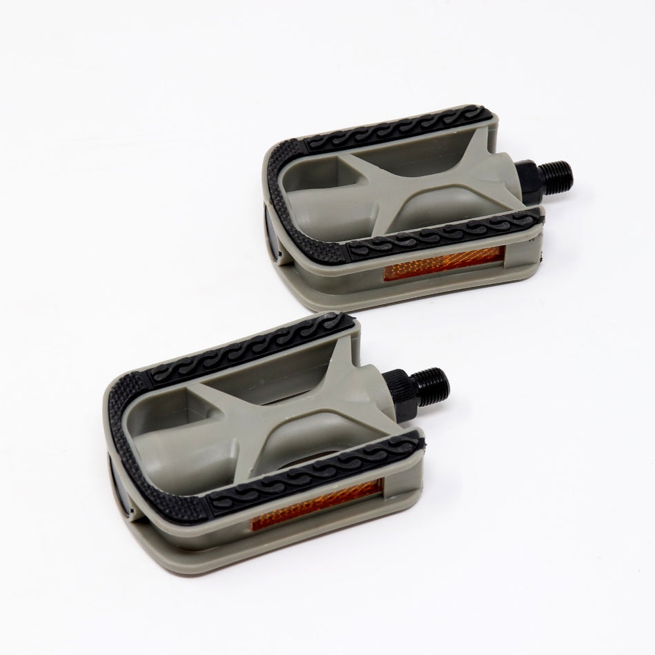 Worksman PEDALS: 1/2" REFLECTORIZED PAIR 7217